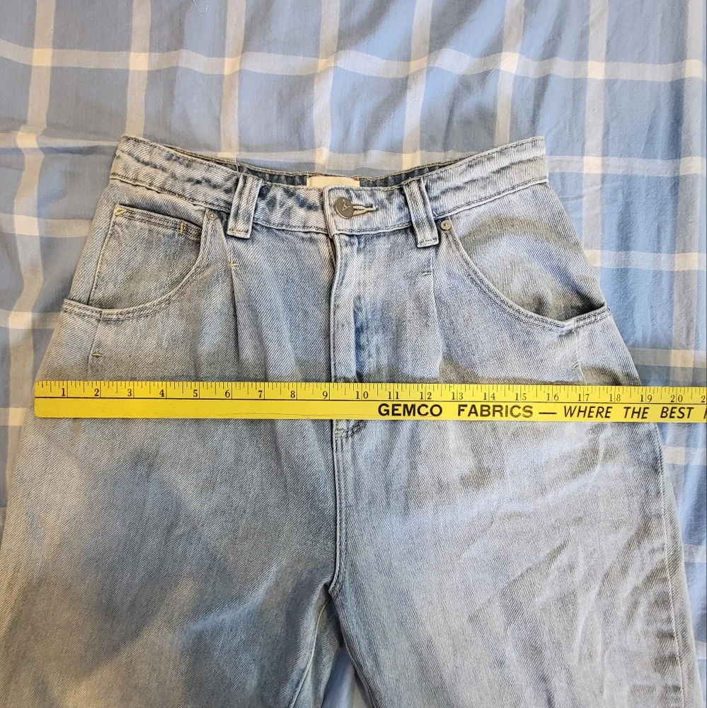 Abrand High Waisted Miami Taper Jean's Size 28/ EU 10 - Picture 11 of 14